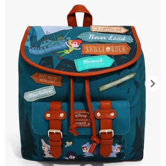 Loungefly Disney Peter Pan Lost Boys Rucksack, NWT